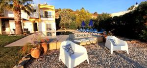 Vonkajšia záhrada v ubytovaní Villa Irene, Lindos 10 mins