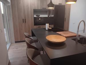 A kitchen or kitchenette at casa santa caterina