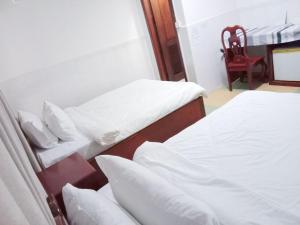 Letto o letti in una camera di Centro Guest House
