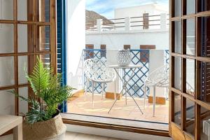 Uma varanda ou terraço em Apartamentos Vela Blanca