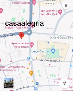 Certifikát, hodnocení, plakát nebo jiný dokument vystavený v ubytování bungalow casa alegria yumbo