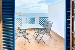 Uma varanda ou terraço em Apartamentos Vela Blanca