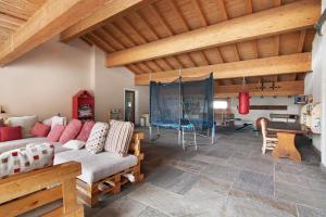 Posezení v ubytování Residence Larice Bianco App n5