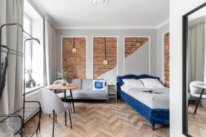Posteľ alebo postele v izbe v ubytovaní Apartments Factory