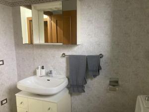 Koupelna v ubytování Appartamento Azzurra