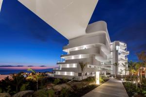 a rendering of a building at night at Royal Hideaway Corales Beach - Adults Only in Adeje
