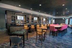 Uma área de estar em Caribe Royale Orlando