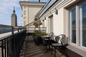 Balkón nebo terasa v ubytování Hotel St. George Helsinki