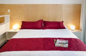 מיטה או מיטות בחדר ב-2415 Palermo