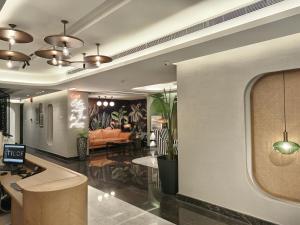 Posezení v ubytování Citi Loft Furnished Apartments