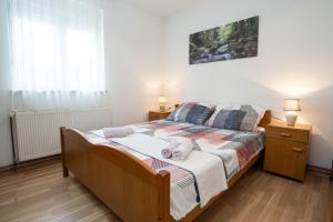 Llit o llits en una habitació de Barbara