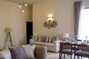 Posezení v ubytování Marine Suites