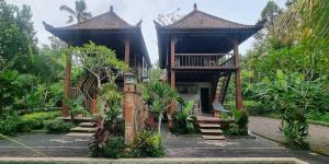 Zahrada ubytování Pandawa Villas Ubud