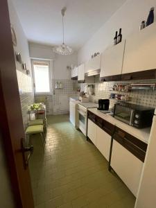 Кухня или мини-кухня в Zaffiro apartment with parking
