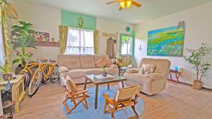 Posezení v ubytování beach house Cg7p