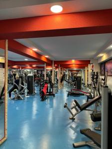Fitnesscenter och/eller fitnessfaciliteter på Luxury Young Residence