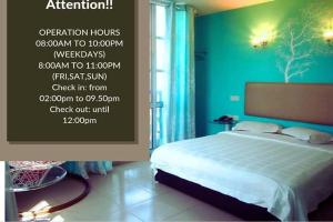 Postel nebo postele na pokoji v ubytování Angsana Hotel Melaka