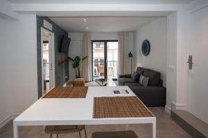 Posezení v ubytování Apartamentos 7 dreams