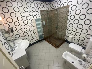 Koupelna v ubytování Badam d'Art Boutique Hotel