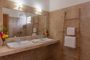 Ένα μπάνιο στο Villa Saint Jean - Habitation Saint Charles