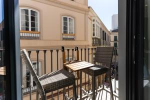 Balkón nebo terasa v ubytování Apartamentos 7 dreams