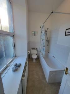 the devon and cornwall inn tesisinde bir banyo