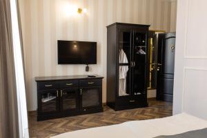 Kuchyň nebo kuchyňský kout v ubytování Hotel Balkan Centar
