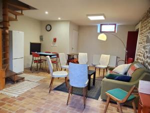 Posezení v ubytování Domaine de la Boderie