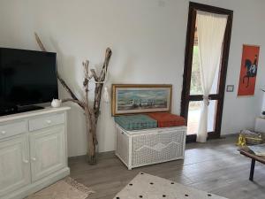 Μια τηλεόραση ή/και κέντρο ψυχαγωγίας στο Villa Angel avec vue magique