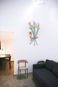 Cortile dei Giusti - Combo Guesthouse的休息区