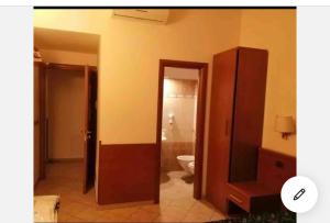 Koupelna v ubytování A ROSMINI SUITES