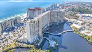 A bird's-eye view of The Blue Turtle at Laketown Wharf