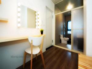 Et bad på 極簡旅行民宿 Simple Travel B&B