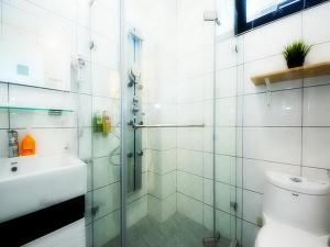 Et bad på 極簡旅行民宿 Simple Travel B&B