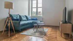 TV a/nebo společenská místnost v ubytování Sunny Corner