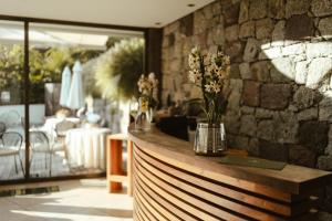 A seating area at Hotel Villa Freiheim