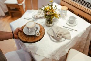 Coffee and tea making facilities at Hotel Villa Freiheim