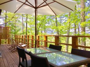 ห้องอาหารหรือที่รับประทานอาหารของ Rental Villa Karuizawa Honors Hill - Vacation STAY 04109v