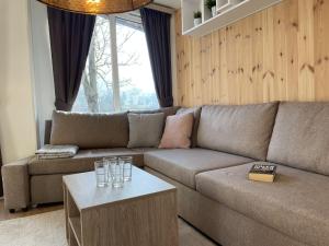 Et opholdsområde på Holiday Home Tiny Haus Donaublick by Interhome