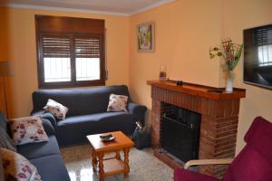 Posezení v ubytování Casa Cal Tòfol