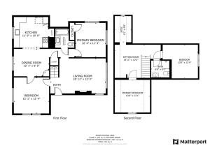 Půdorys ubytování Cottage for 12, Close to Ark, Private Parking, 4BR