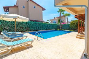 Bazén v ubytování Paradise Town Villa Lucky nebo v jeho okolí