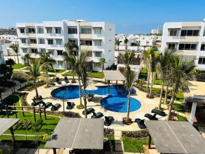 Πισίνα στο ή κοντά στο lindo y nuevo a 1 min de la playa by g p s rentas