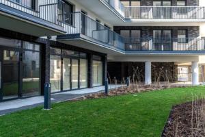 Budova, v ktorej sa apartmánový hotel nachádza