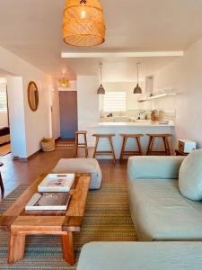 Posezení v ubytování Appartement Aqua Nanda