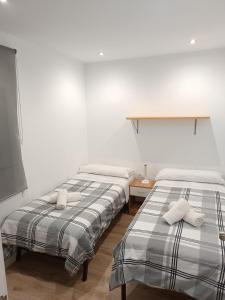 Krevet ili kreveti u jedinici u objektu Apartamento centro de Córdoba