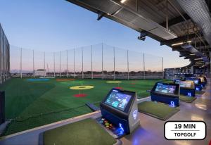a rendering of a baseball field in a stadium at Playground, Family Home, Waffle Bar, 3 Tvs in Meridian