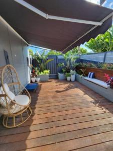 Taman di luar Coastal Vibes 3 Bedrooms house