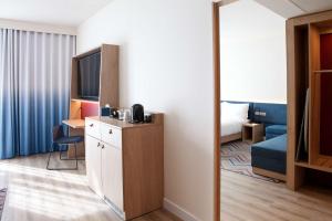 Hampton By Hilton Vienna Messe的休息区