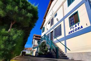 O edifício em que o apartamento se localiza